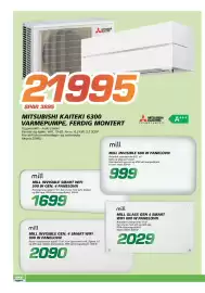 Coop Byggmix kundeavis Side 6: MILL INVISIBLE SMART WIFI 500 W GEN. 4 PANELOVN €1.699,00