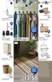 JYSK Flugblatt Seite 23: Treteimer ULLATTI €15,00, Handtuch KARLSTAD €4,99