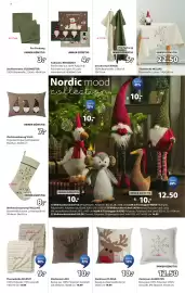 JYSK Flugblatt Seite 4: Stoffserviette STJERNESTEN €3,00, Geschirrtuch ENGEL €5,00