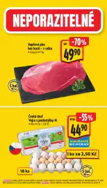 Albert leták | sup Strana 2: Vepřová plec bez kostí €49,90, Česká chuť vejce z podestýlky M €44,90