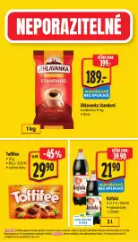 Albert leták týden 44 Strana 5: Jihlavanka Standard €189,00, Kofola €21,90