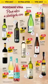 Albert leták týden 44 Strana 56: Znovín Znojmo €99,90, Hibernal Víno z Kobylí €89,90