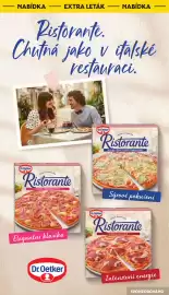Albert leták týden 44 Strana 9: NABÍDKA - EXTRA LETÁK NABÍDKA Ristorante. Chutná jako v italské restauraci. Dr.Oetker BUON