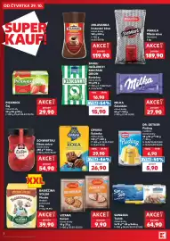 Kaufland leták týden 44 Strana 8: OD ČTVRTKA 29. 10. marila SACE 100 SUPER KAUF! PICKWICK FRUIT FUSION.... Singet Strawberry