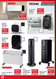 Kaufland leták týden 44 Strana 15: Tor olejový radiátor 1500 a1 €699,90, THLF 2000 E4 €449,90