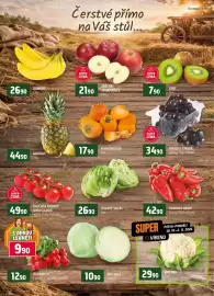 Terno leták týden 44 Strana 6: Jablka red jonaprince 1kg €21,90, Hrozny tmavé 500g €34,90
