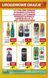 Carrefour Market gazetka tydzień 44 Strona 7: Piwo KOZEL LEŻÁK, ČERNÝ, BÍLÝ, BEZALKOHOLWE €4,39