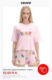 Cropp gazetka tydzień 44 Strona 2: Krótka dwuczęściowa piżama z Trollami Cropp €59,99