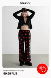 Cropp gazetka tydzień 44 Strona 4: Spodnie piżamowe w serduszka Cropp €99,99