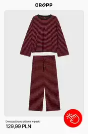 Cropp gazetka tydzień 44 Strona 7: Dwuczęściowa piżama w paski Cropp €129,99