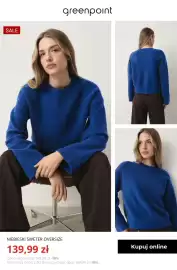 Greenpoint gazetka tydzień 44 Strona 9: Niebieski sweter oversize Greenpoint €139,99
