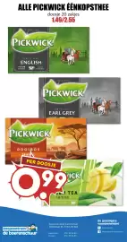 De Boerenschuur folder week 44 Pagina 24: Pickwick éénkopsthee €0,99
