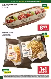 Stokrotka gazetka Strona 4: Flaki wołowe w rosole Extra Line €8,99, Frytki Well Done