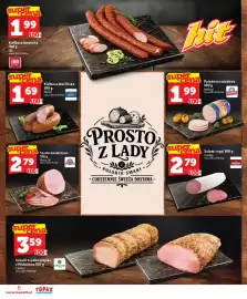 Topaz Express gazetka tydzień 44 Strona 8: Polędwica Miodowa €1,99, Schab/ szynka wiejska z Michałowa €3,59