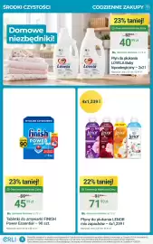 ERLI gazetka tydzień 44 Strona 3: Tabletki do zmywarki Finish Power Essential €45,99