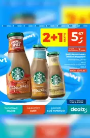 Dealz gazetka Strona 1: Napój mleczno-kawowy Starbucks Frappuccino Pumpkin Spice €5,67