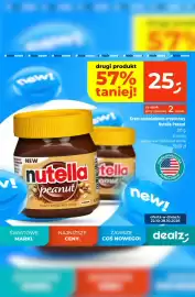 Dealz gazetka Strona 2: Krem czekoladowo-orzechowy Nutella Peanut €25,00
