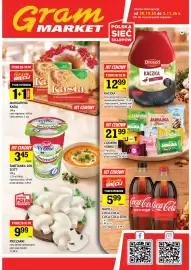 Gram Market gazetka tydzień 44 Strona 1: Cukierki Vobro €21,99, Pieczarki €9,99