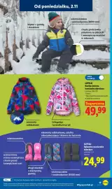Lidl gazetka tydzień 45 Strona 21: Rękawice narciarskie dziecięce Lupilu €24,99