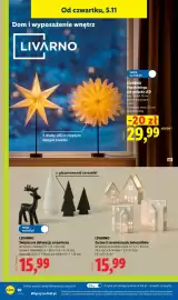 Lidl gazetka tydzień 45 Strona 26: Płatek śniegu LED Livarno €29,99