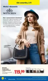 Lidl gazetka tydzień 45 Strona 40: Torebka damska z ozdobnymi dżetami €119,99