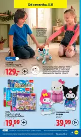 Lidl gazetka tydzień 45 Strona 43: Maskotka wys. 18 cm Squishmallows €39,99, Robot Power Puppy Jr Lexibook €129,00