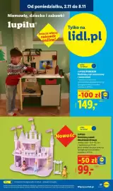 Lidl gazetka tydzień 45 Strona 48: Drewniany stół warsztatowy z akcesoriami Lupilu/Parkside €149,00