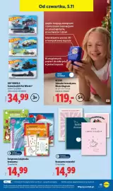 Lidl gazetka tydzień 45 Strona 49: Zabawka interaktywna Bitzee Magicals €119,00, Świąteczna książeczka kreatywna €14,99