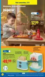 Lidl gazetka tydzień 45 Strona 50: Zestaw zabawkowych akcesoriów kuchennych lody Lupilu €17,99