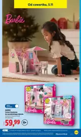 Lidl gazetka tydzień 45 Strona 51: Zestaw kreatywny do samodzielnego złożenia kawiarnia Barbie €59,99