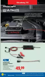 Lidl gazetka tydzień 45 Strona 60: Prostownik do ładowania akumulatora Ultimate Speed €49,99