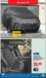 Lidl gazetka tydzień 45 Strona 63: Nakładka na siedzenie samochodowe ze wsparciem odcinka lędźwiowego Ultimate Speed €39,99