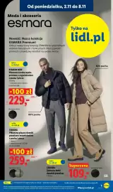 Lidl gazetka tydzień 45 Strona 7: Skórzane botki damskie premium Esmara €109,00