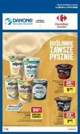 Carrefour Market gazetka Strona 1: Roślinny produkt proteinowy Alpro €5,59, Roślinna alternatywa dla jogurtu Alpro