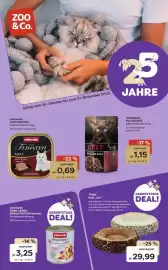 ZOO & Co Flugblatt woche 44 Seite 1: Animonda Vom Feinsten Adult Multifleisch-Cocktail €0,69, Leonardo Pulled Beef €1,15
