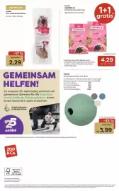 ZOO & Co Flugblatt woche 44 Seite 12: Bosch SANABELLE Katzentrockennahrung €4,29, Arriba Ital. Schinkenknochen €2,29