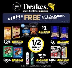 Drakes catalogue week 44 Page 20: Peters Maxibon 4 Pack €5,75, Frederick Street Finest Salted Pistachios €6,00