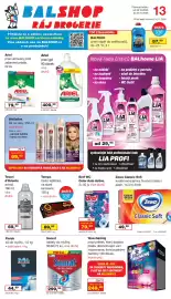Ráj drogerie leták Strana 1: Ariel 22 ks €79,90, Ariel 90 dávek €409,90