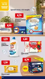 Volantino ALDI settimana 44 Pagina 24: Regina carta cucina €3,89, Fria salviette baby €1,39