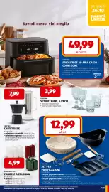 Volantino ALDI settimana 44 Pagina 25: Home Creation Candele a Colonna €4,99, Crofton set bicchieri €3,99