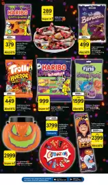 Tesco akciós újság hét 44 Oldal 11: Trolli horror party €449,00, Haribo happy halloween minis gumi €999,00