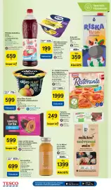 Tesco akciós újság hét 44 Oldal 14: Dr Oetker ristorante pizza €1.999,00, Alpro plant protein €599,00