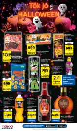 Tesco akciós újság hét 44 Oldal 20: Maxi sajtos golyók €999,00, St. Hubertus gyógynövénylikör €4.899,00