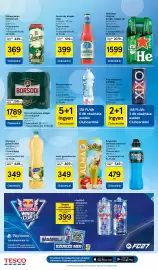 Tesco akciós újság hét 44 Oldal 22: Borsodi vilagos sor €1.789,00, Xixo szénsavas üdítőital €146,00