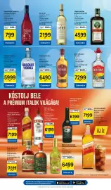 Tesco akciós újság hét 44 Oldal 23: Grant's whisky €6.490,00, Sierra tequila €7.299,00