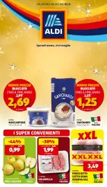Volantino ALDI settimana 45 Pagina 1: Gourmet Prosciutto Cotto Gran Riserva XXL €3,49, I colori del sapore mele golden €0,99