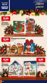 Volantino ALDI settimana 45 Pagina 12: Kinder Calendario dell'Avvento chalet €11,99, Kinder Calendario dell'Avvento €12,99