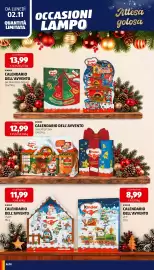 Volantino ALDI settimana 45 Pagina 12: Kinder Calendario dell'Avvento chalet €11,99, Kinder Calendario dell'Avvento €12,99
