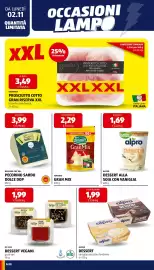 Volantino ALDI settimana 45 Pagina 16: My Vay Dessert Vegani €1,99, Prosciutto cotto Gran Riserva XXL €3,49