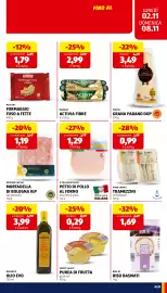 Volantino ALDI settimana 45 Pagina 21: Il tagliere del re petto di pollo al forno €1,29, Sweet Valley Purea di frutta €0,29